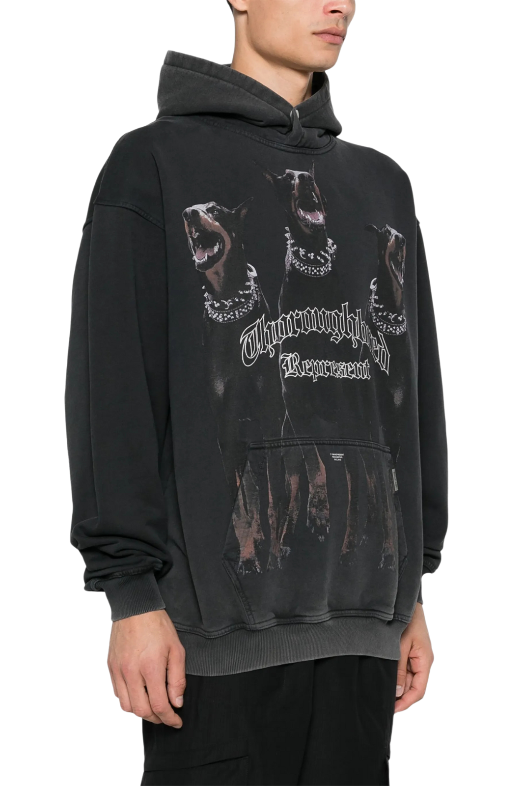 Represent Thoroughbred hoodie black for men