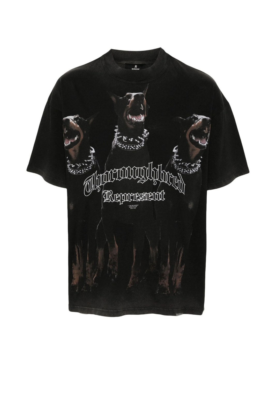Represent Black Thoroughbred T-shirt