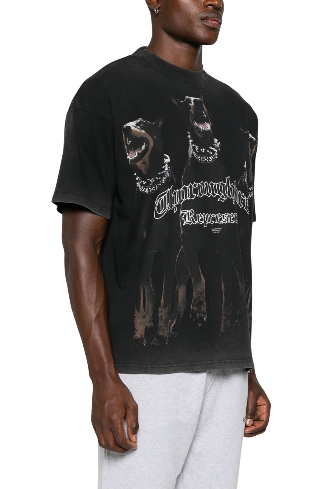 Represent Black Thoroughbred T-shirt