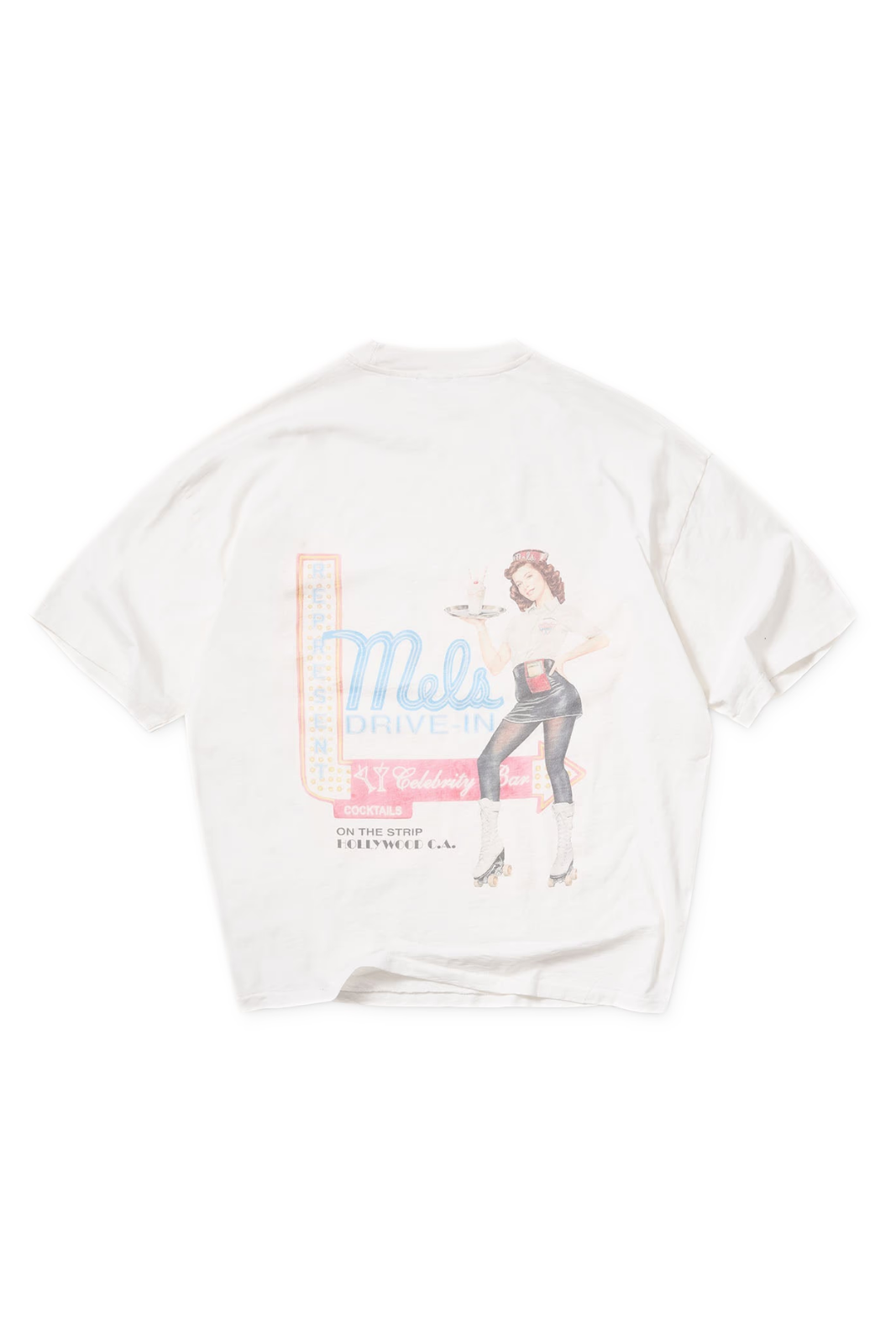 Represent x Mels Diner T-Shirt White