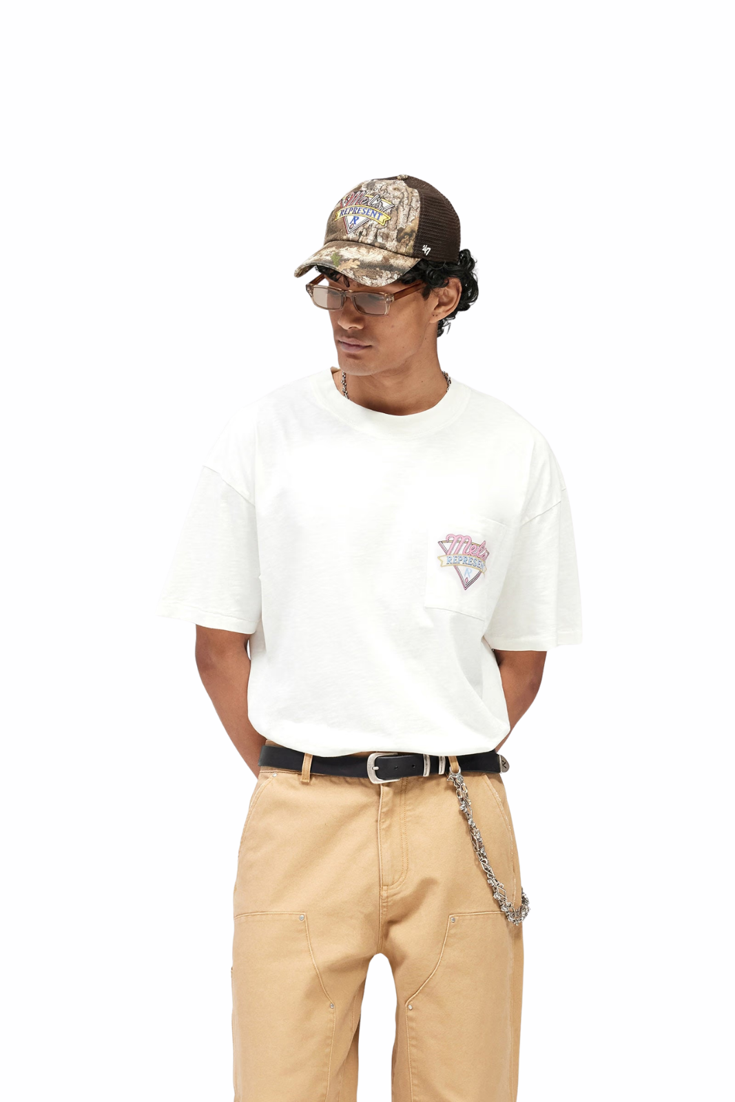 Represent x Mels Diner T-Shirt White