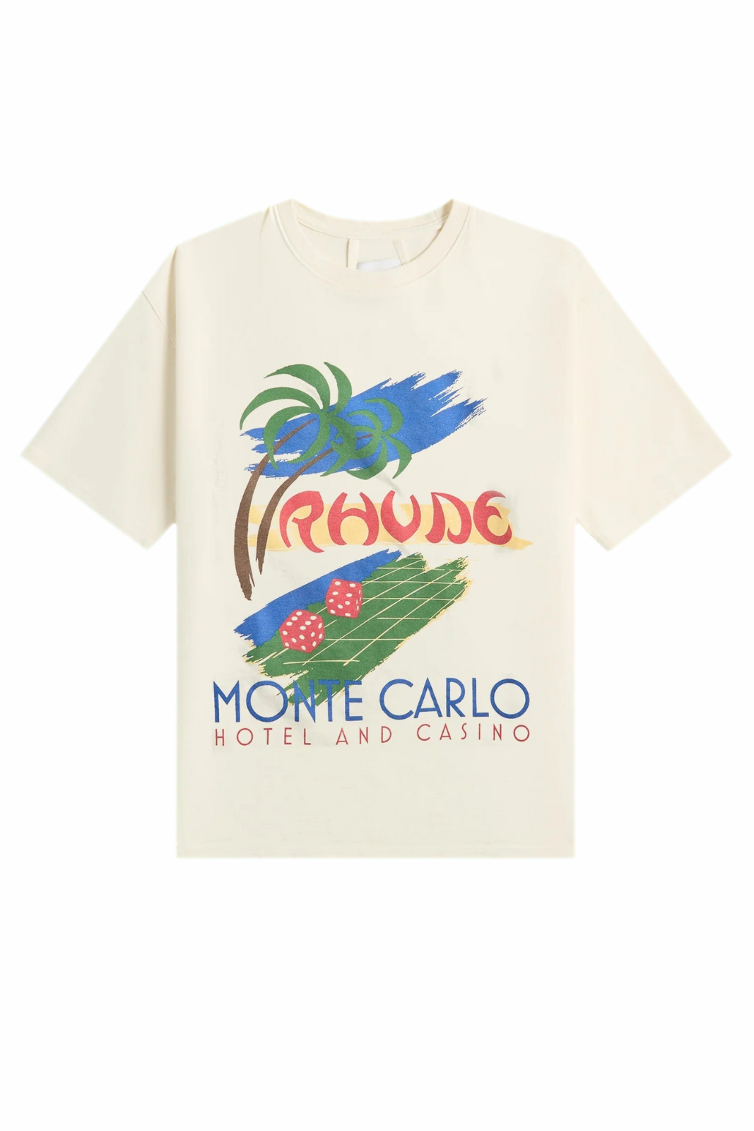 Rhude Roulette Tee T-Shirt Vintage White for men