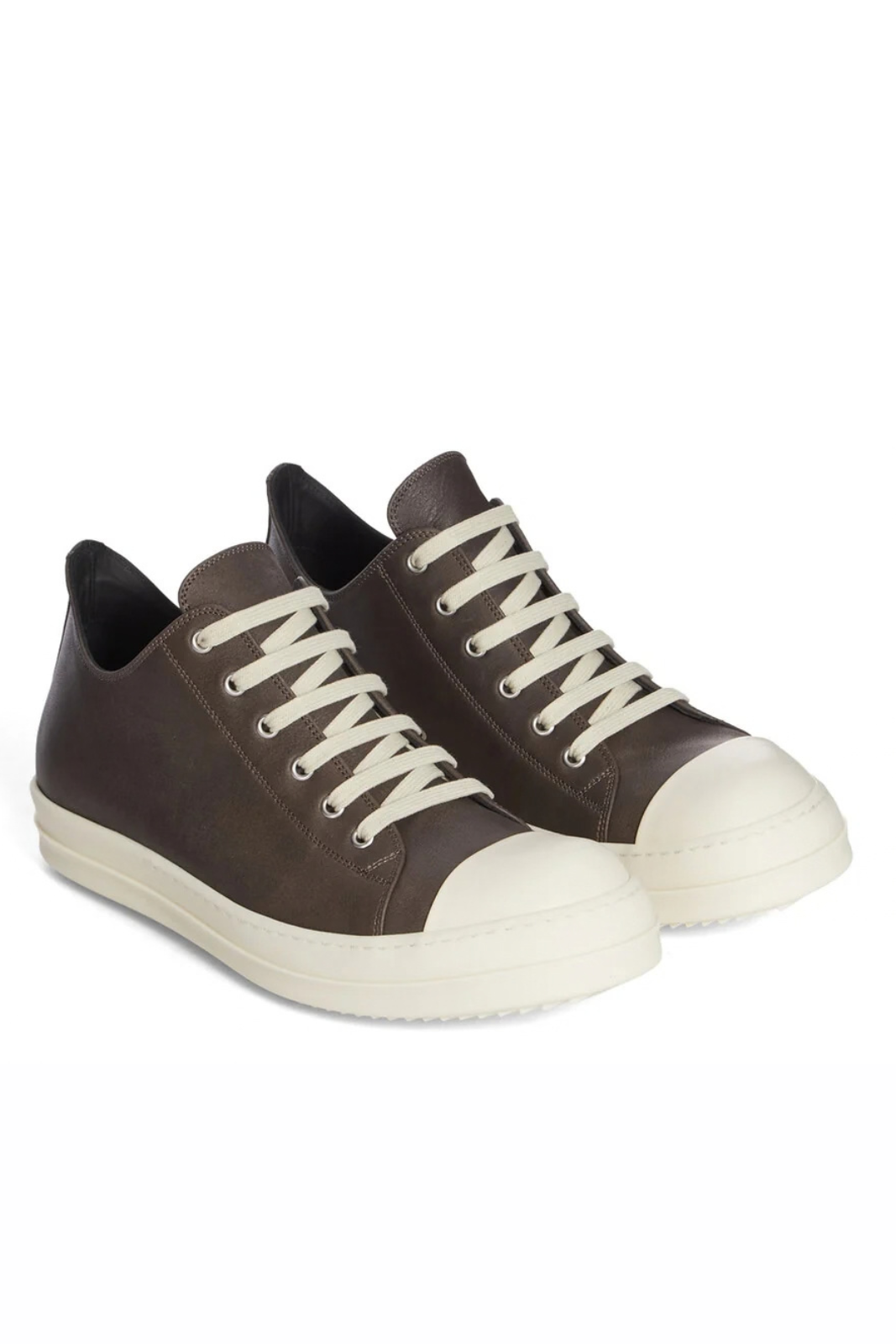 Rick Owens Low Washed Black Sneakers Men