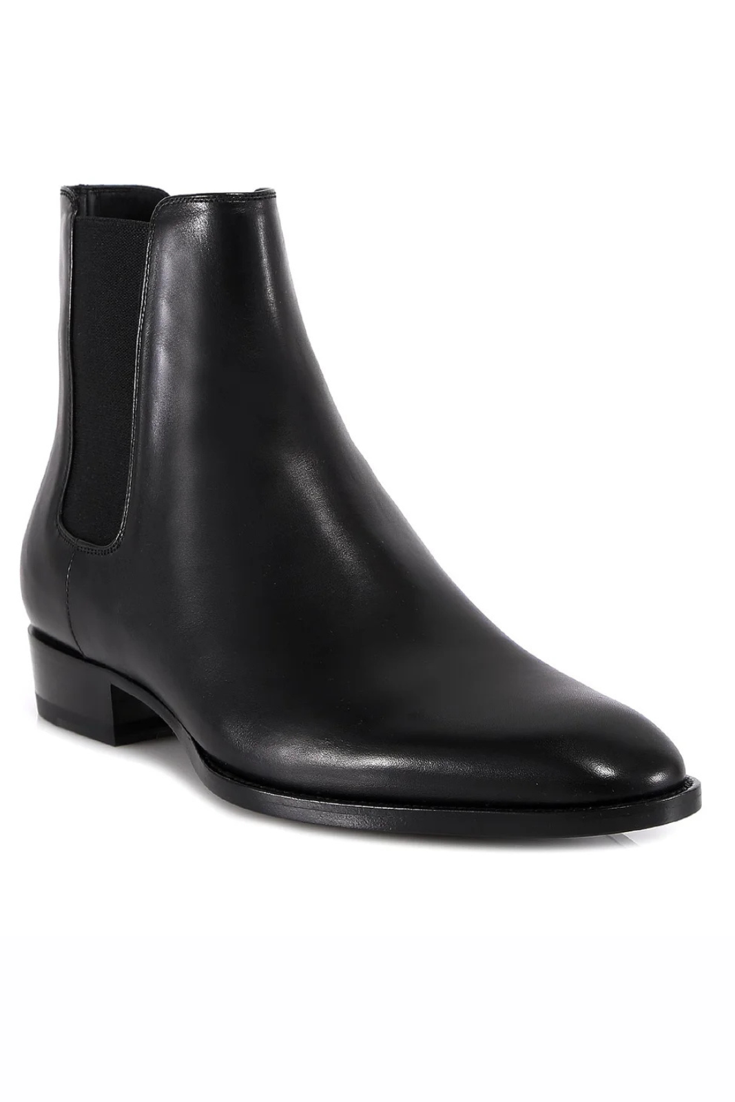 Saint Laurent Wyatt Chelsea Boots Black