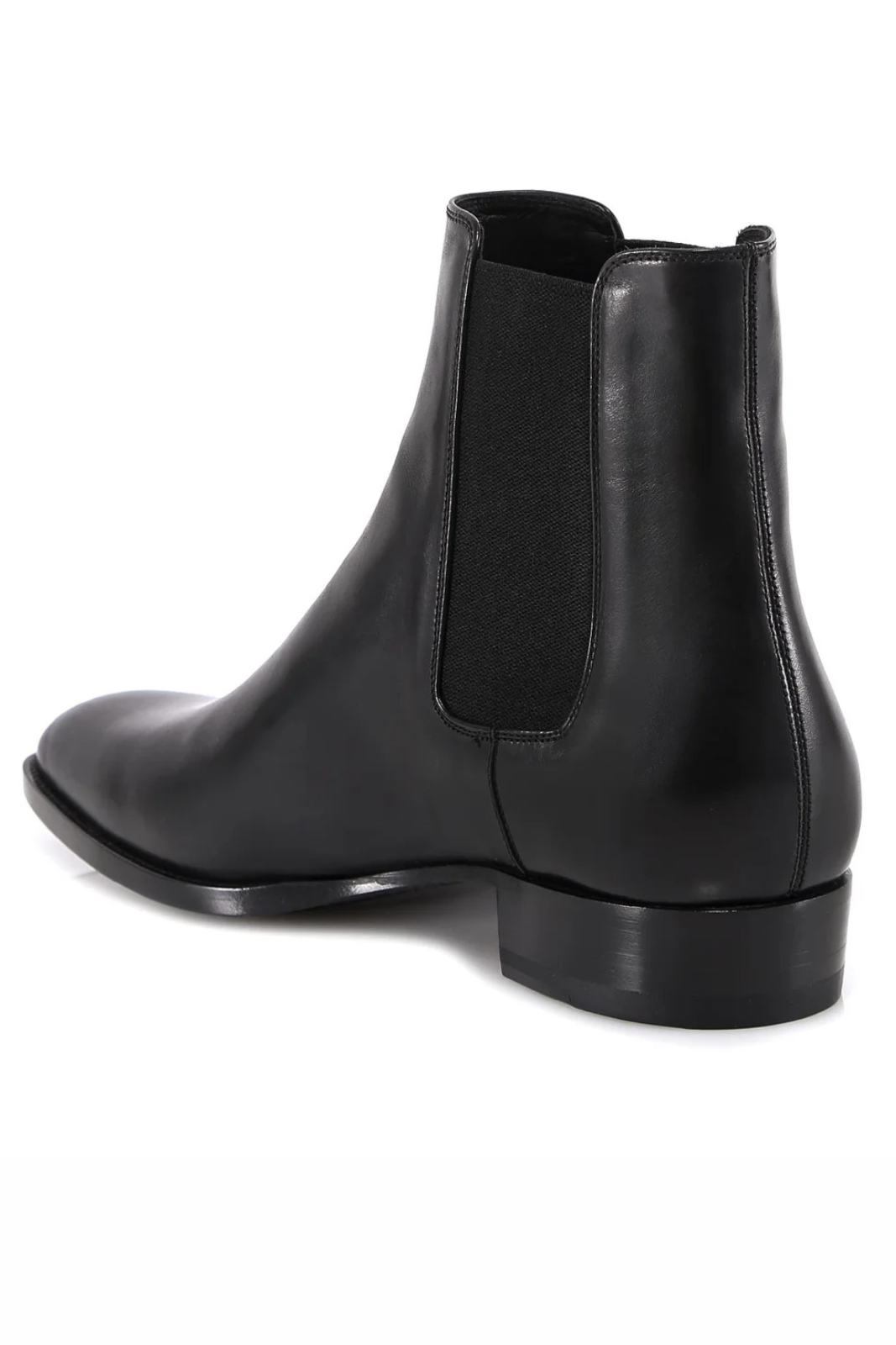 Saint Laurent Wyatt Chelsea Boots Black