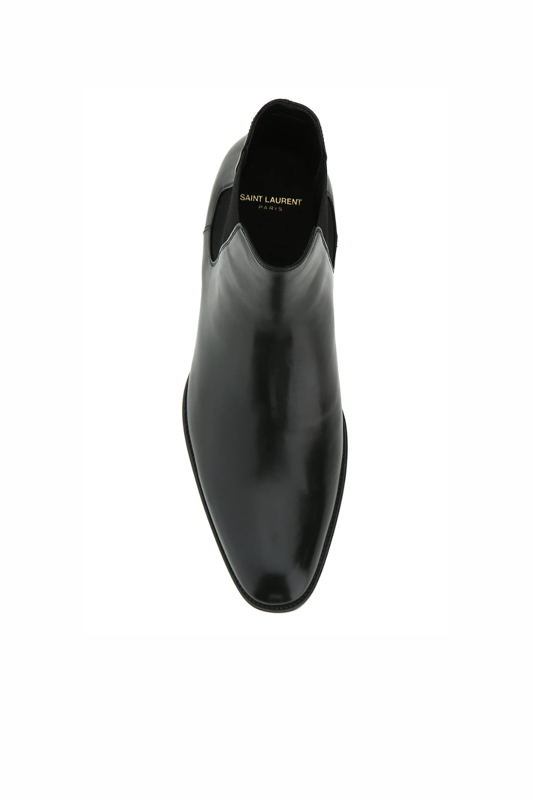 Saint Laurent Wyatt Chelsea Boots Black