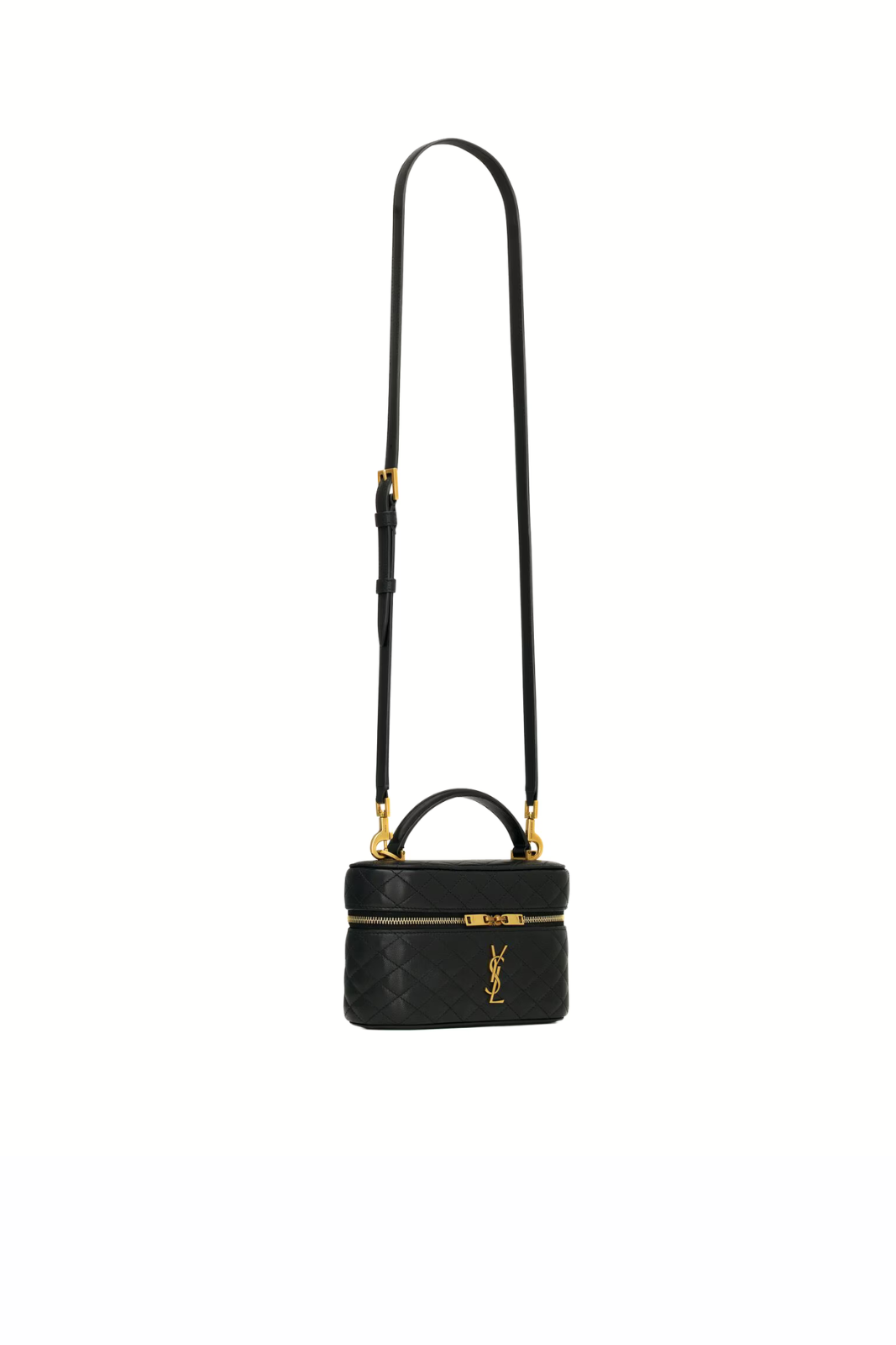 Saint Laurent Gaby vanity in lambskin Black Medium