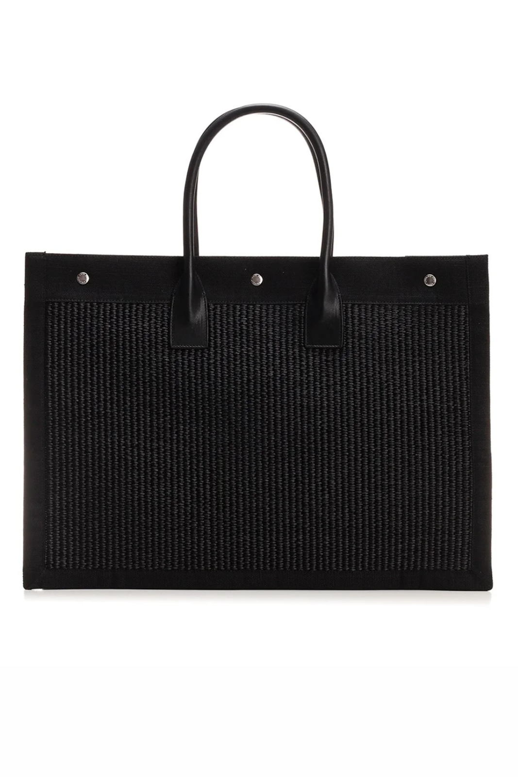 Saint Laurent Rive Gauche Black Tote Bag