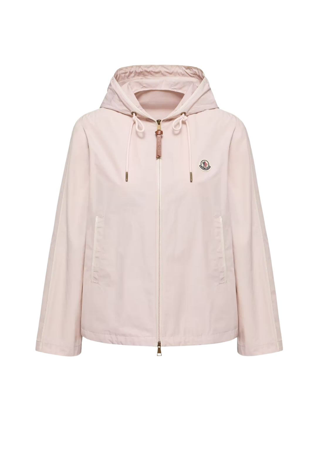 Moncler Sarracenia Hooded Pink Women Jacket