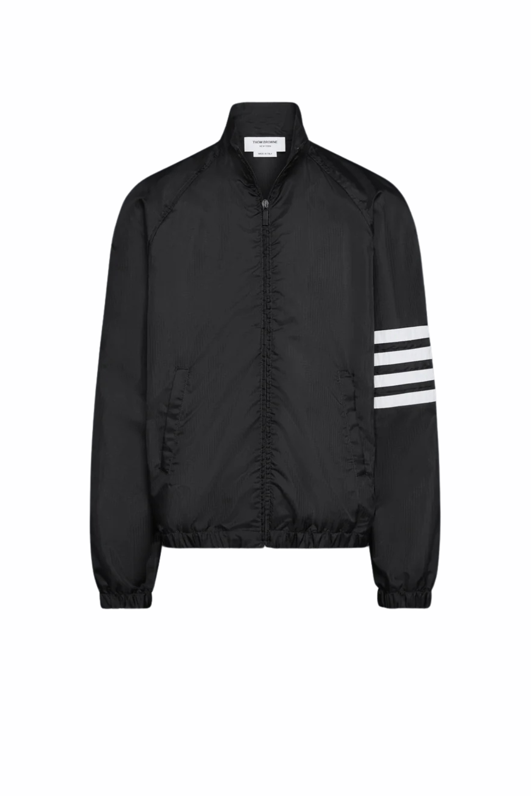 Thom Browne Shiny Ripstop Raglan 4-Bar Track jacket
