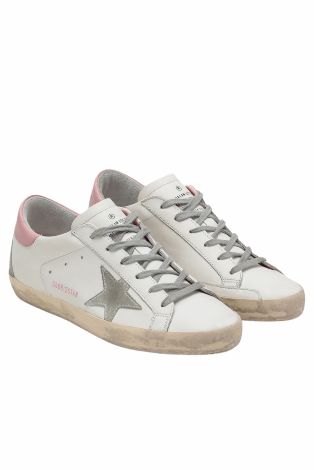 Golden Goose Sneaker Super-Star white grey pink