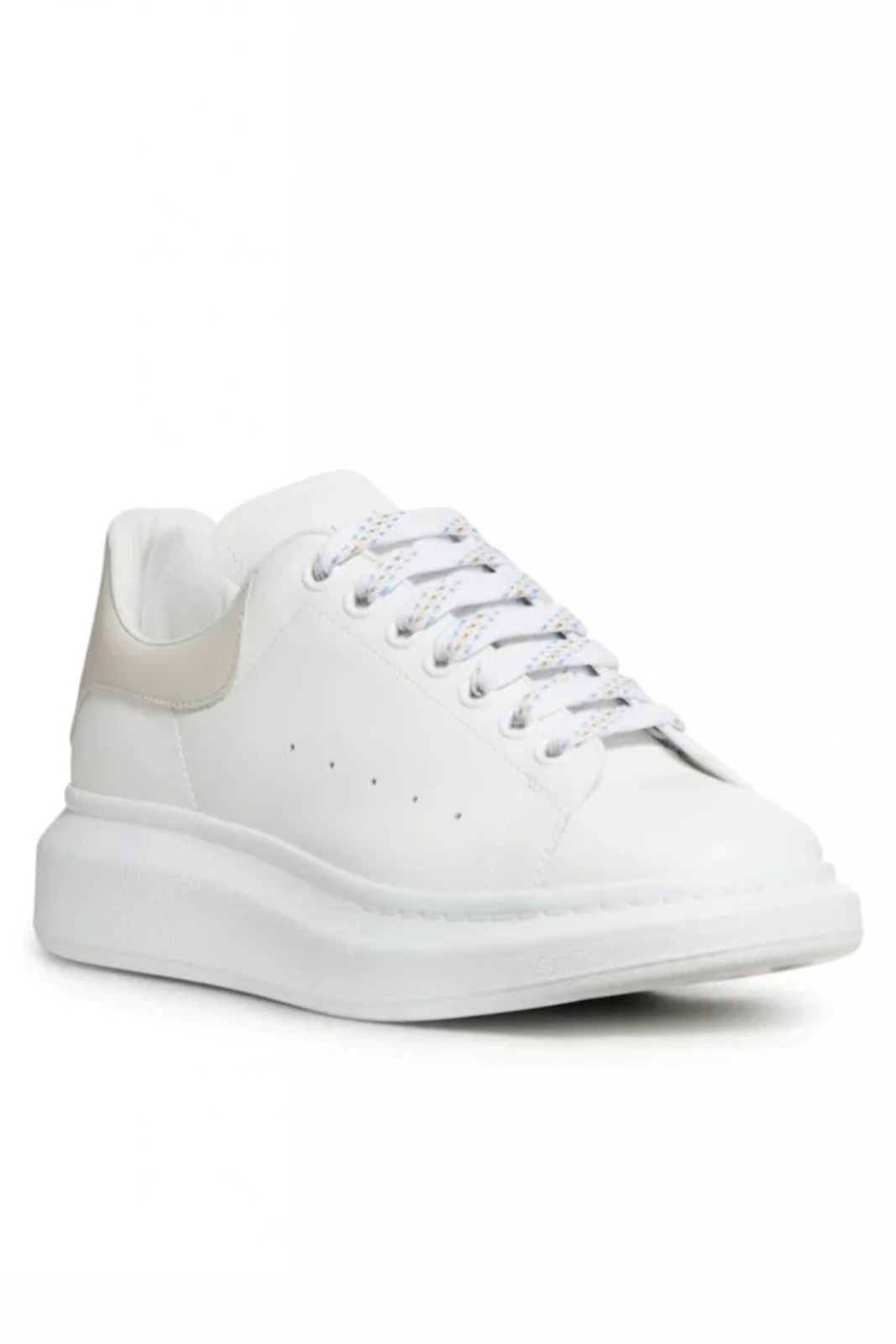 Alexander McQueen Oversized Sneakers White Grey