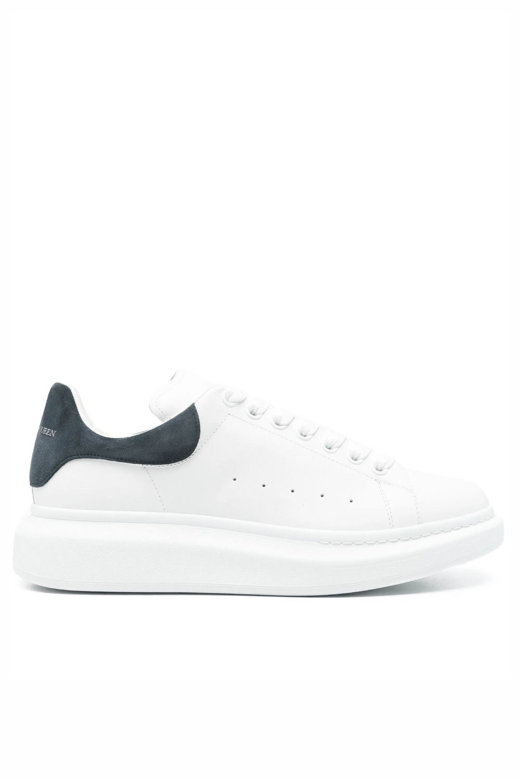 Alexander McQueen Sneakers White Dark Blue Low Top