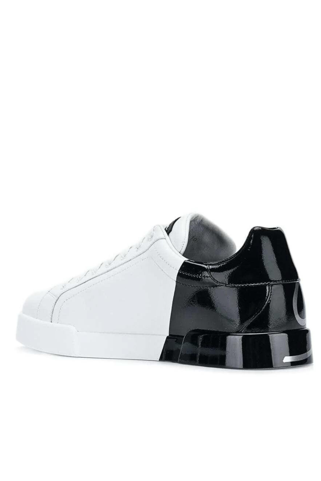 Dolce & Gabbana White half Black Man Sneakers