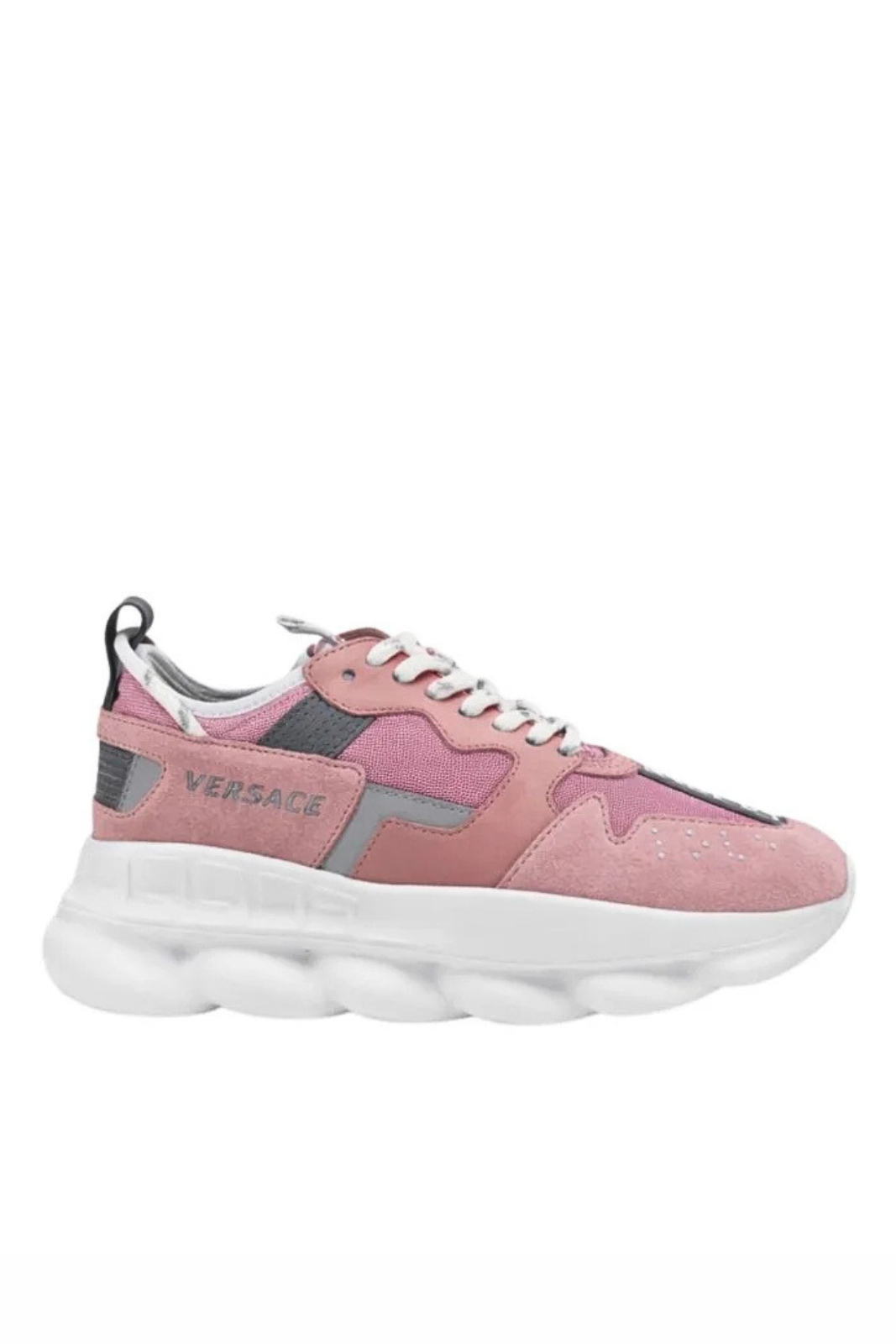 Versace Chain Reaction V2 Sneakers Logo Pink