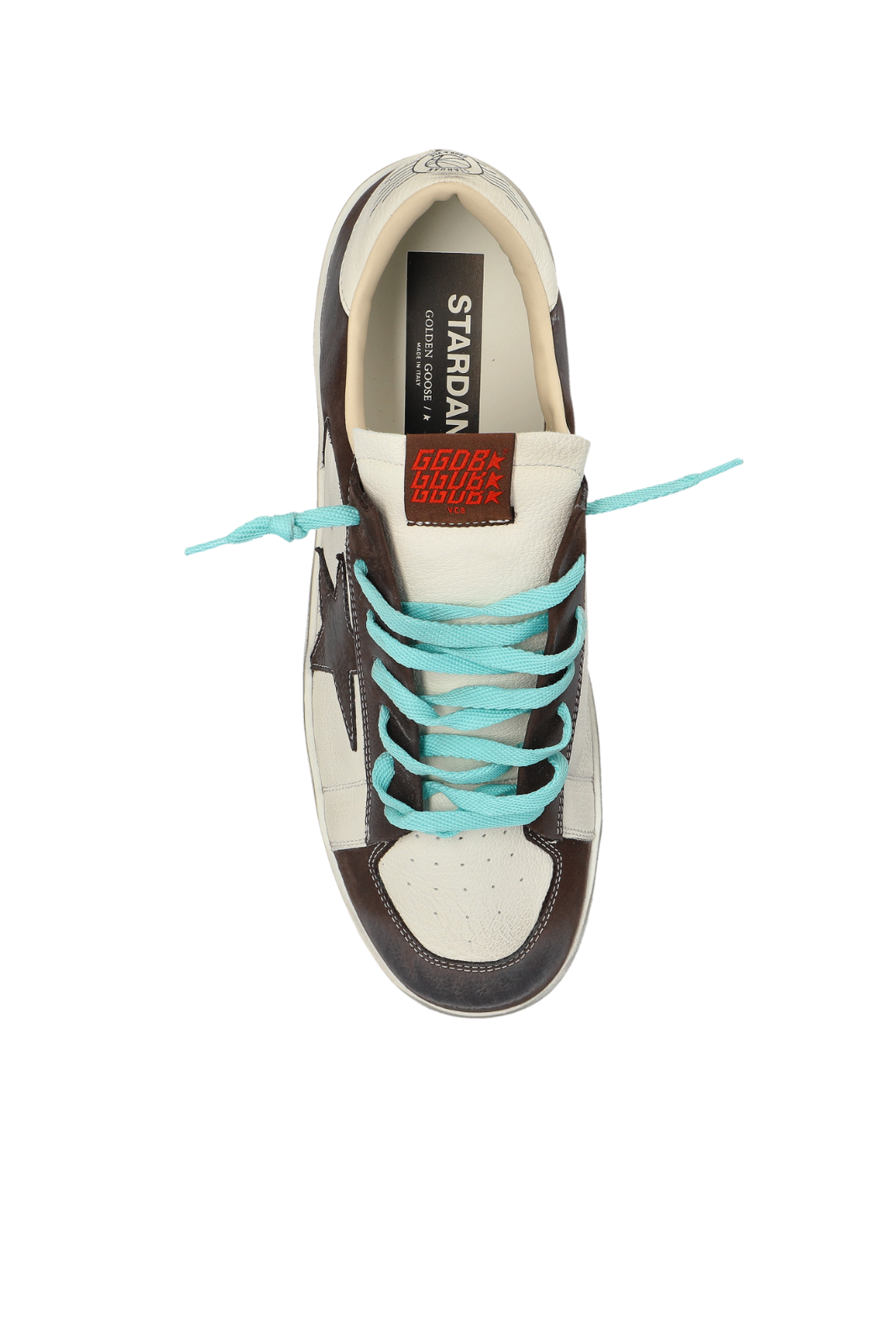 Golden Goose Brown Sports shoes Stardan Con Collarino Spezzato