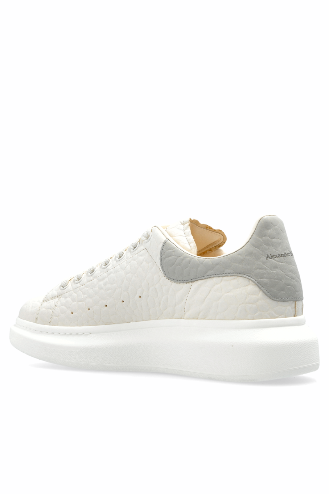 Alexander McQueen cream Sports shoes with logo