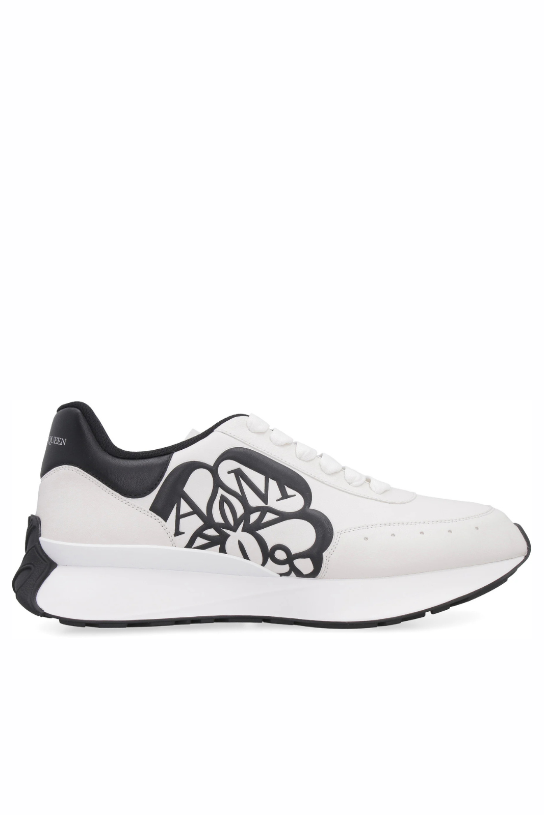 Alexander McQueen Sprint Runner leather trainers White
