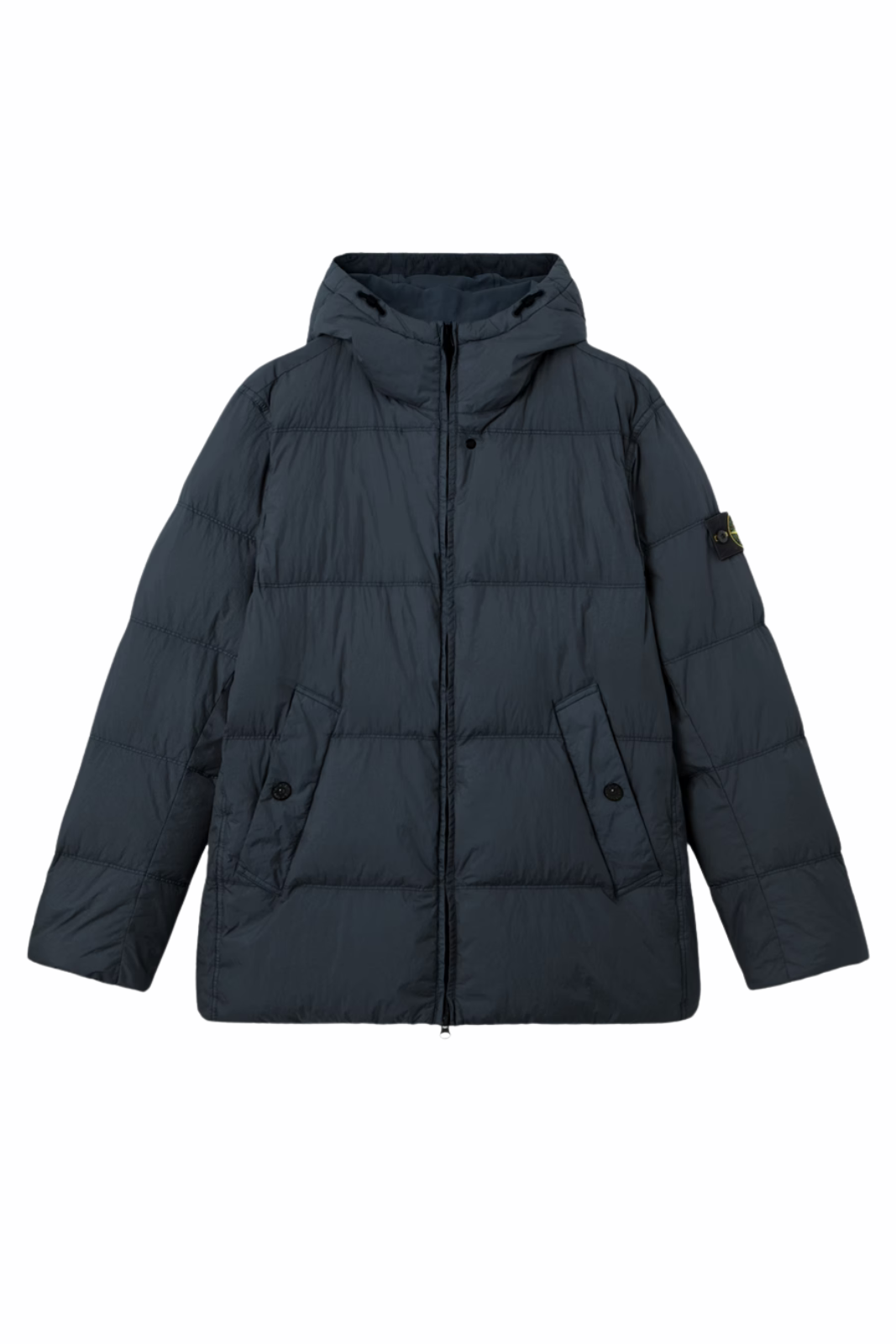 Stone Island 4100037 Crinkle Reps NY Down Jacket Navy