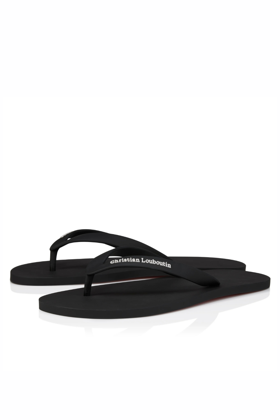 Christian Louboutin The Christian Louboutin Summer thongs Rubber Black Men