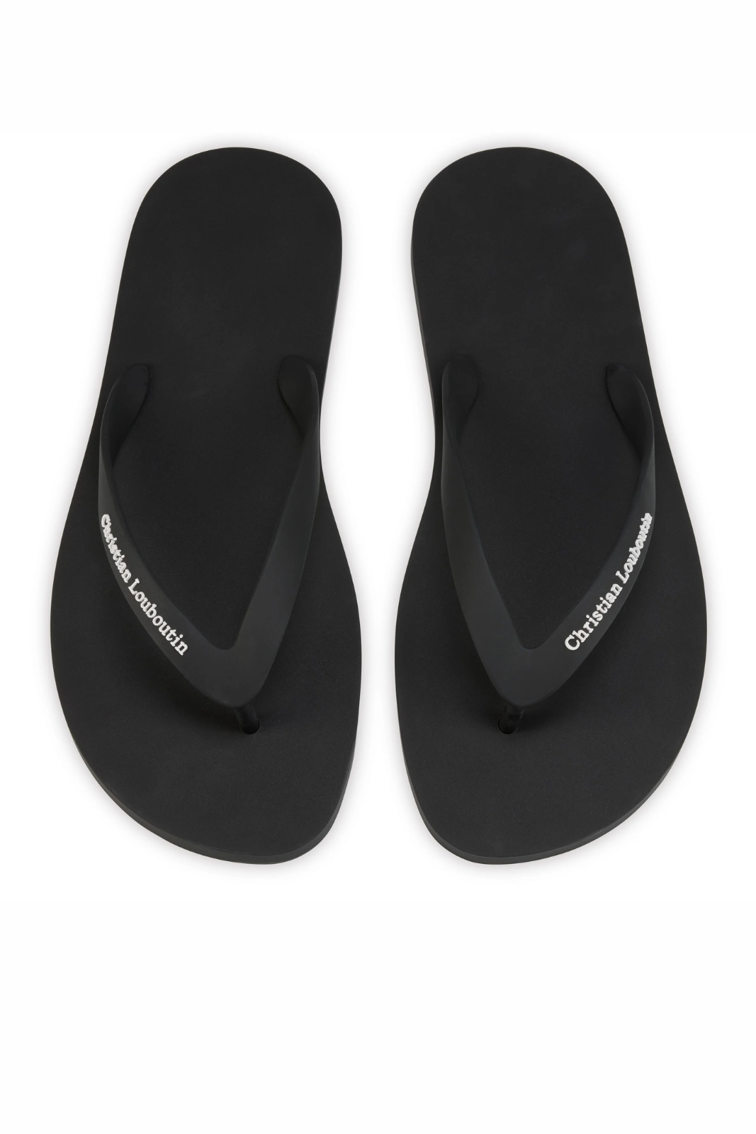 Christian Louboutin The Christian Louboutin Summer thongs Rubber Black Men