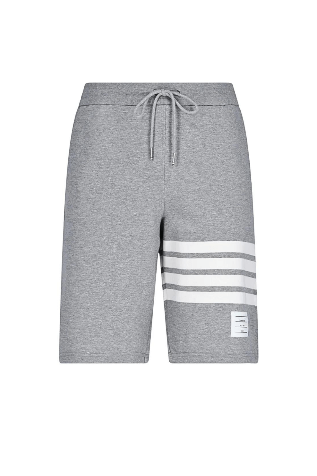 Thom Browne 4-Bar jersey shorts grey