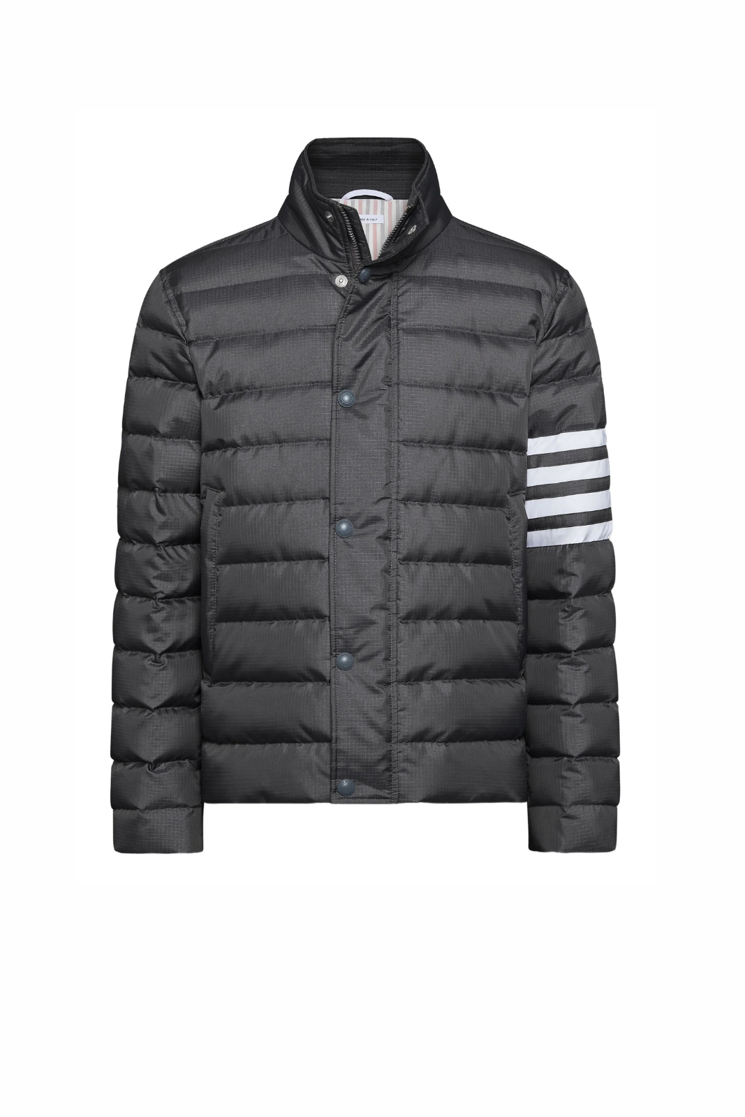 Thom Browne four-bar stip-detail jacket