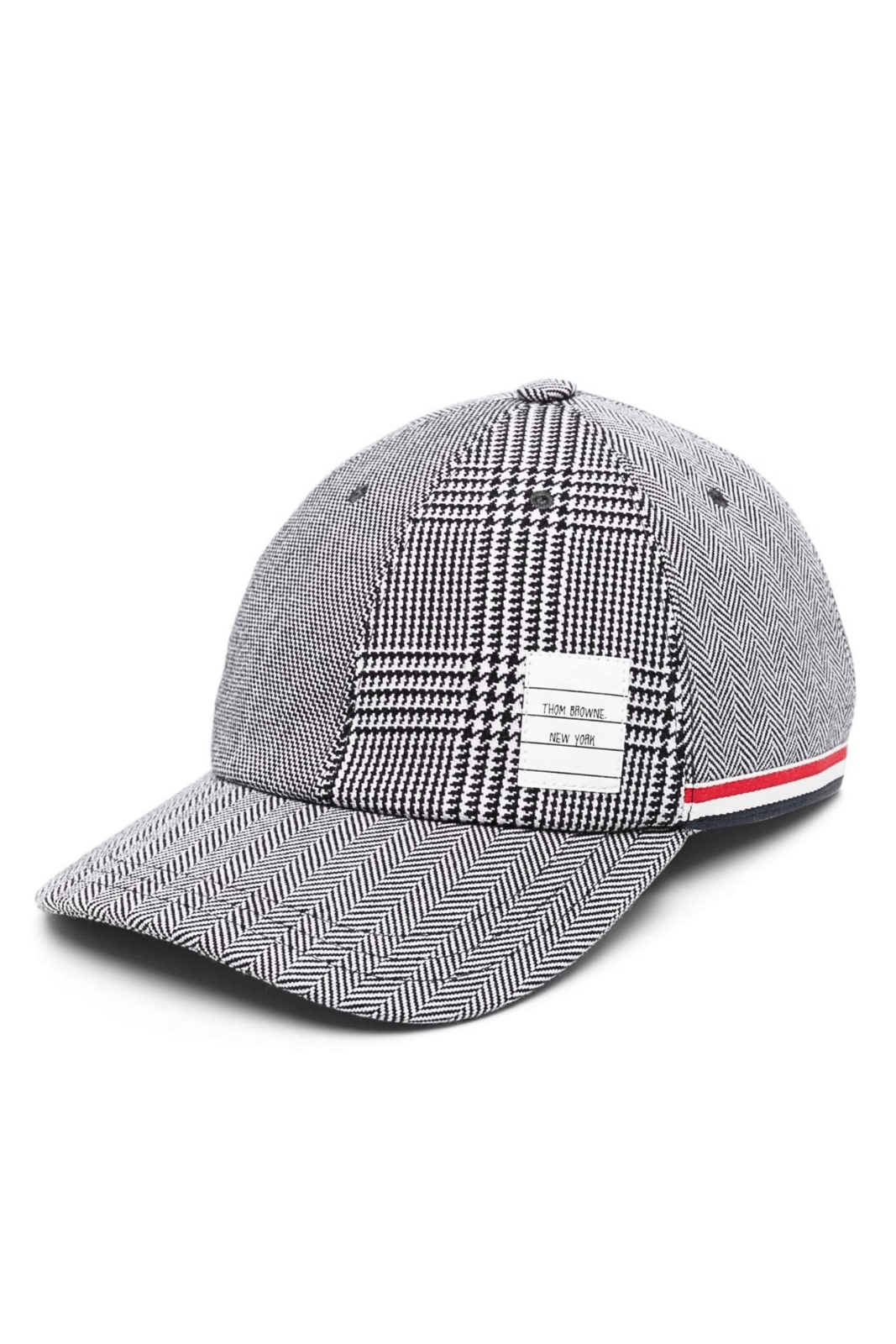 Thom Browne multi-print wool baseball cap