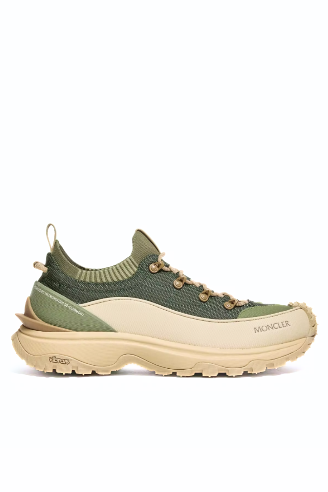 Moncler Trailgrip Lite3 Trainers Olive Green