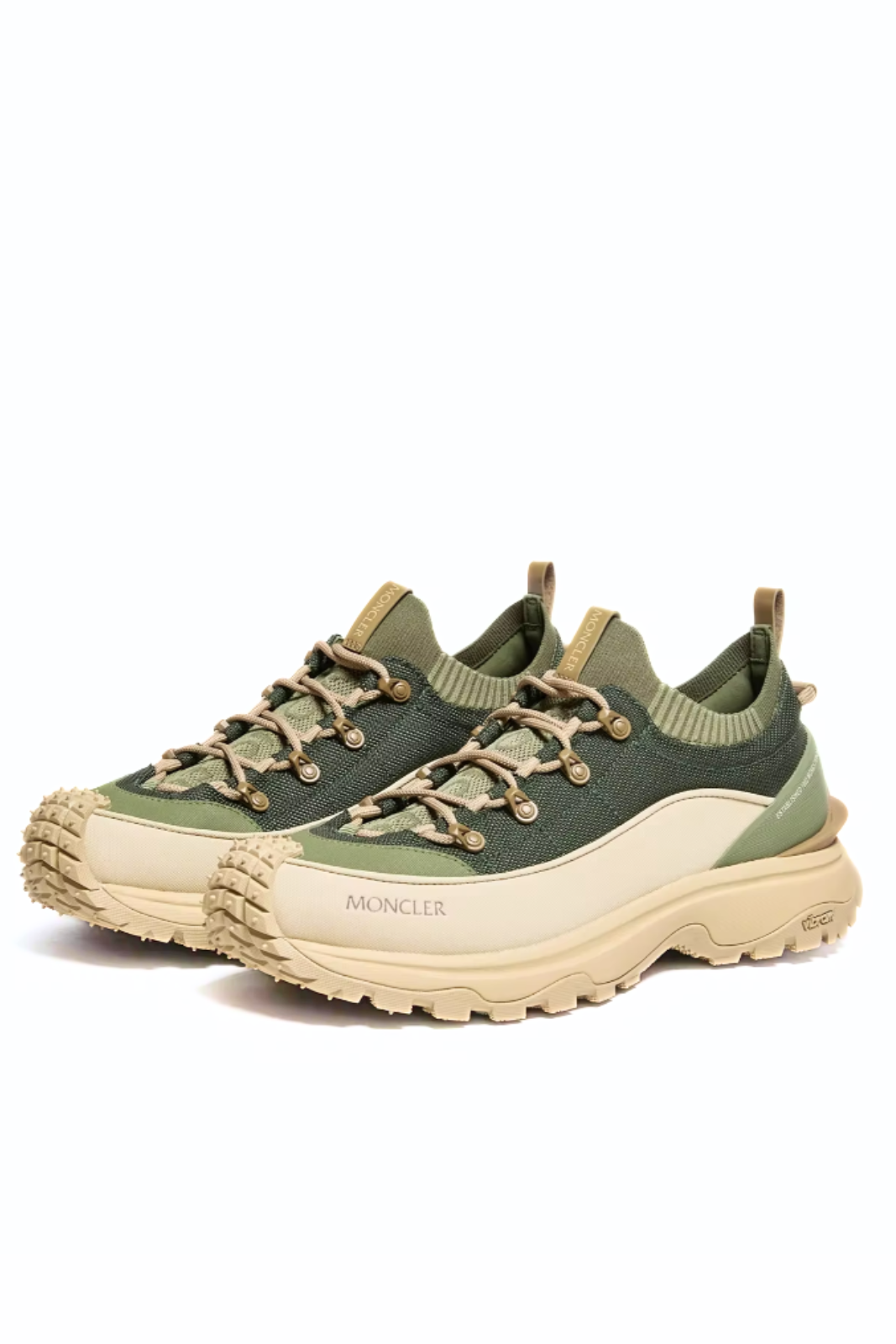 Moncler Trailgrip Lite3 Trainers Olive Green