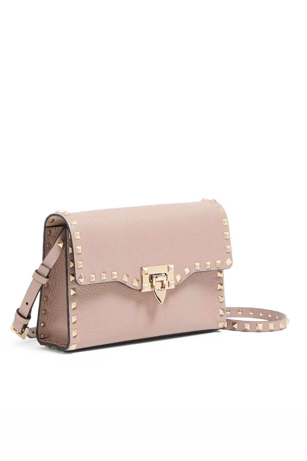 Valentino Garavani small Rockstud cross body bag pink