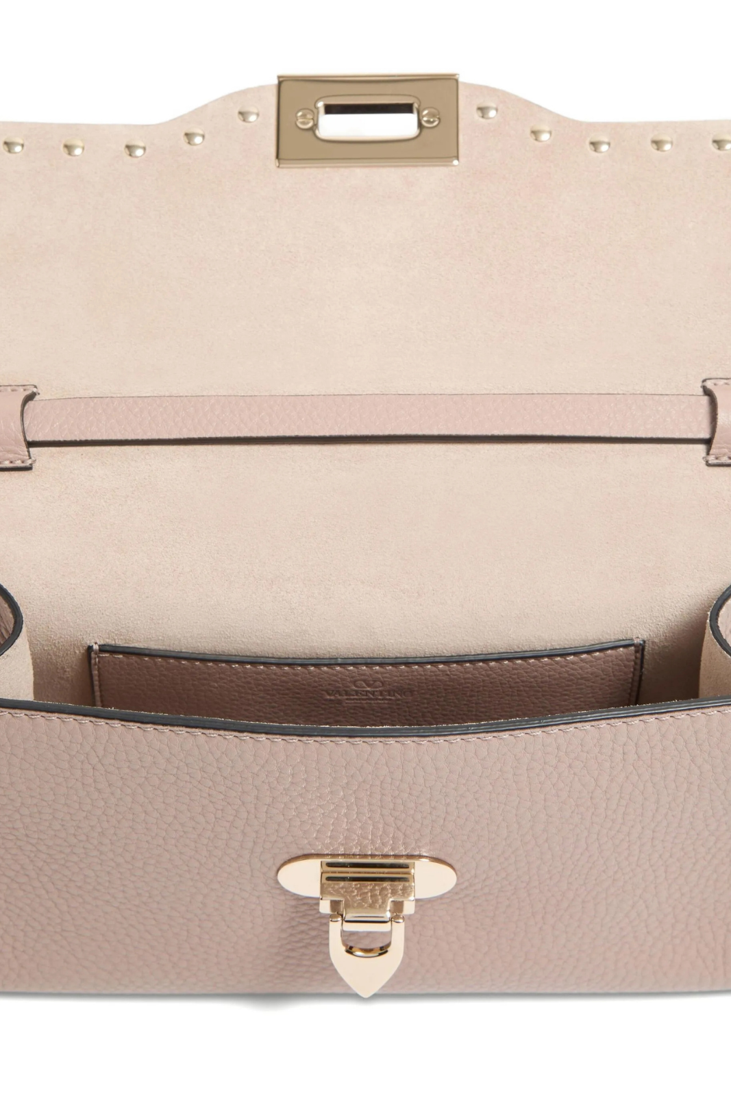 Valentino Garavani small Rockstud cross body bag pink