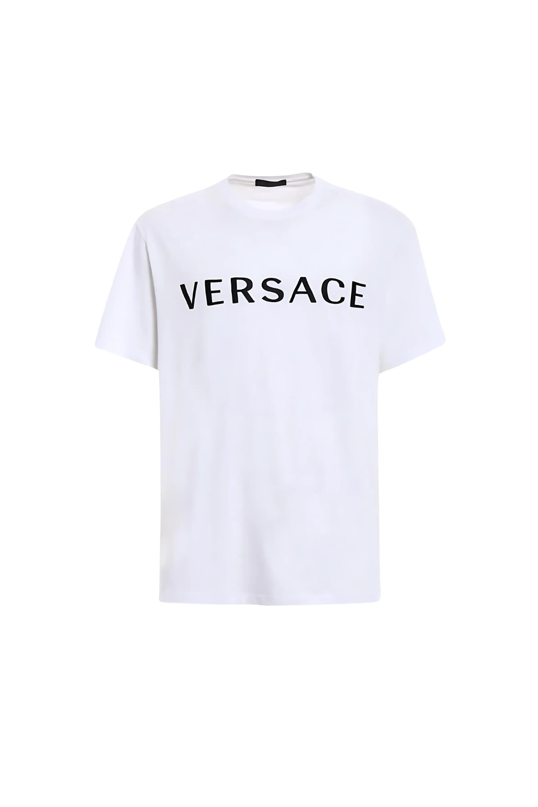 Versace Contrasting logo embroidery Tee