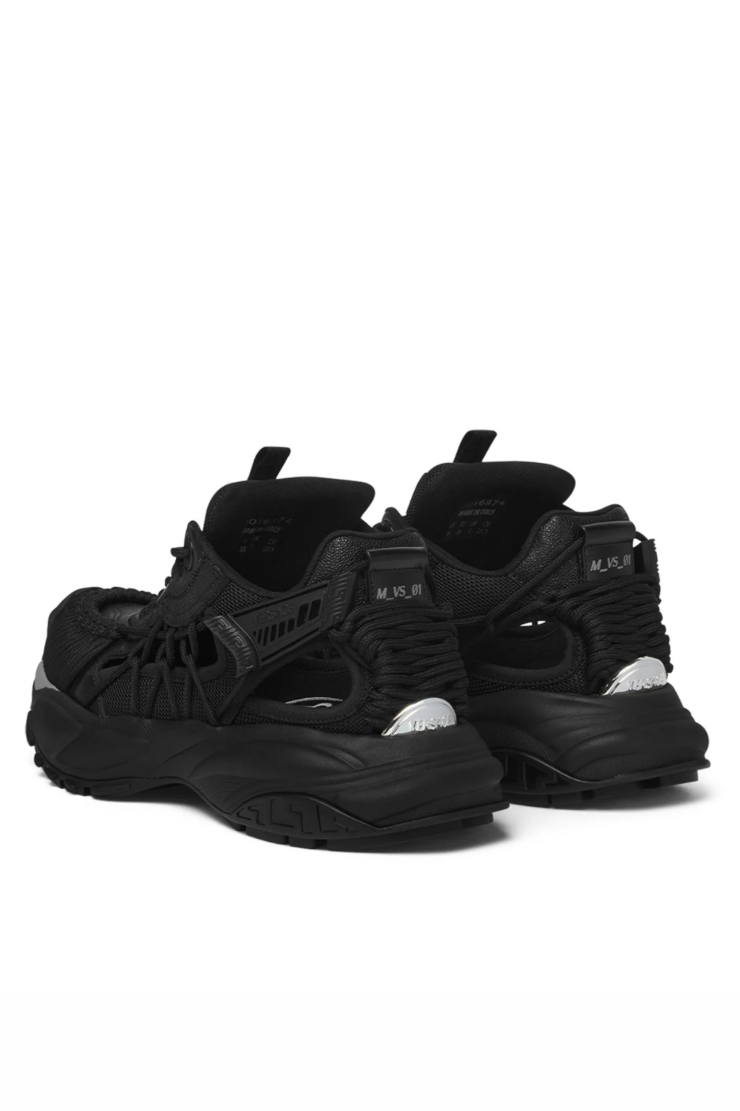 Versace Mercury M_VS_01 Woman Black Sneakers