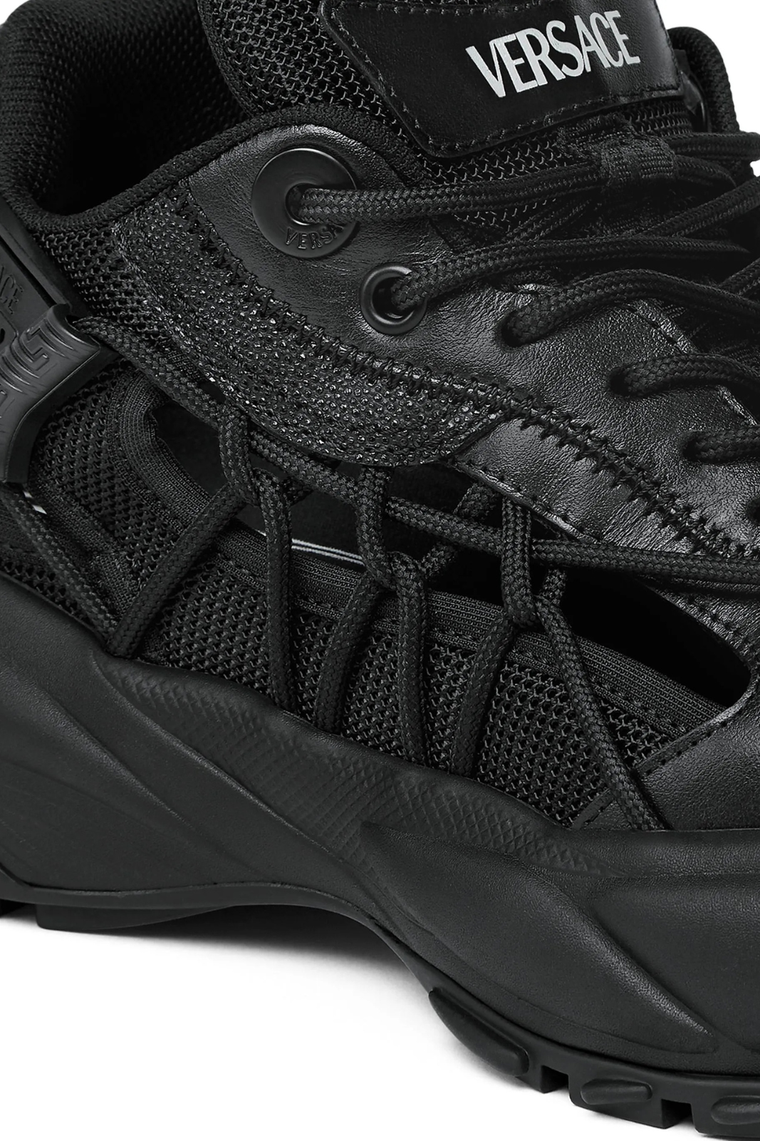 Versace Mercury M_VS_01 Woman Black Sneakers