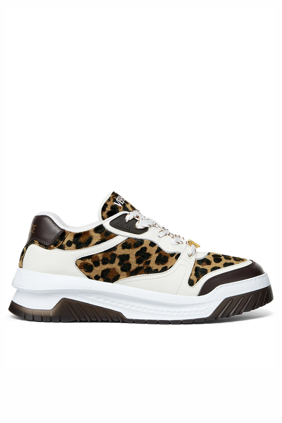 Versace Odissea leopard-print sneakers