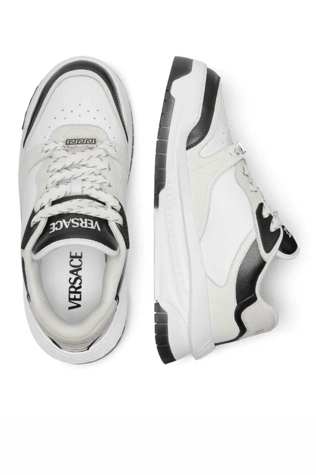 Versace Odissea Black White Sneakers