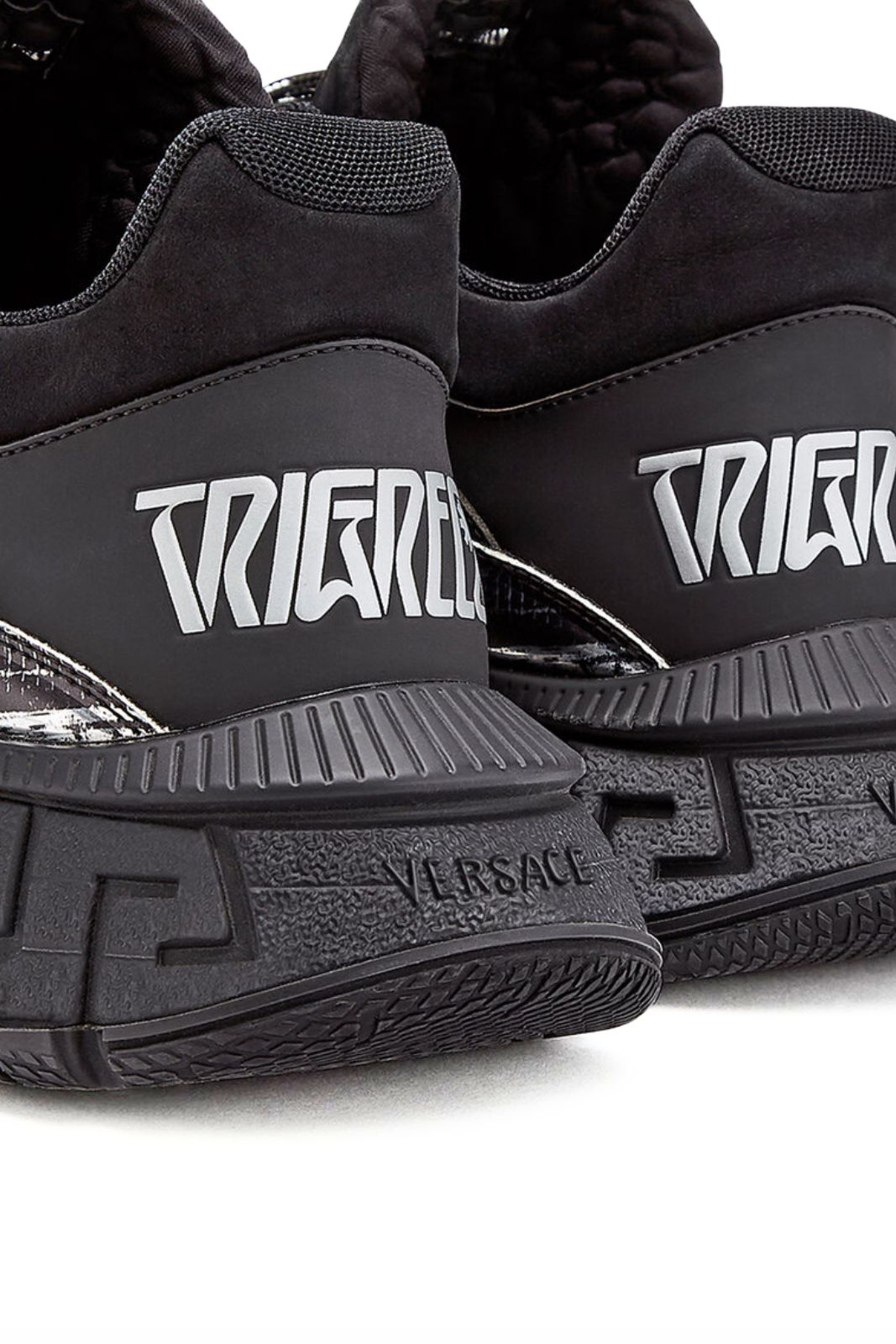 Versace Trigreca Black White Sneakers