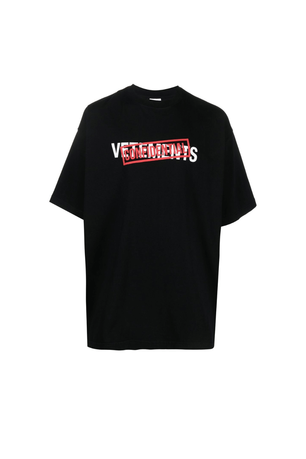 Vetements Confidential Print T-Shirt