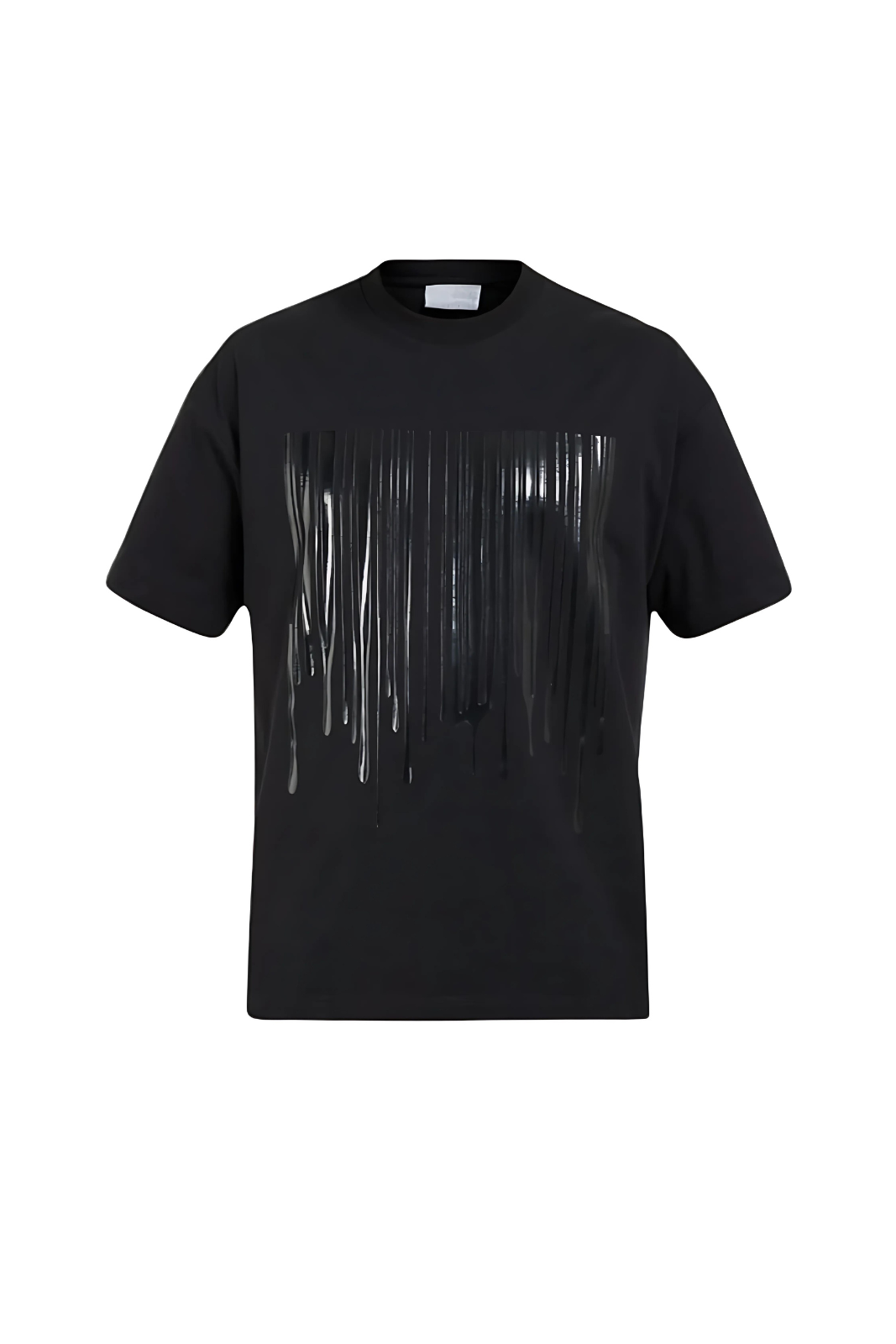 Vetements T-shirt Colour Black Barcode