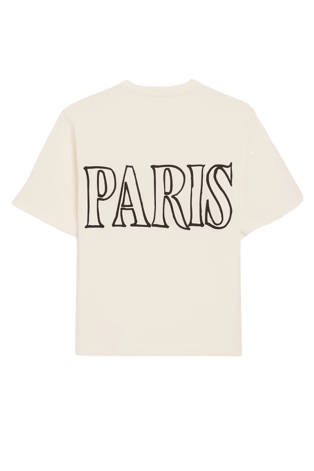 Ami Paris White Cotton Ami Paris Print T-shirt Short sleeves