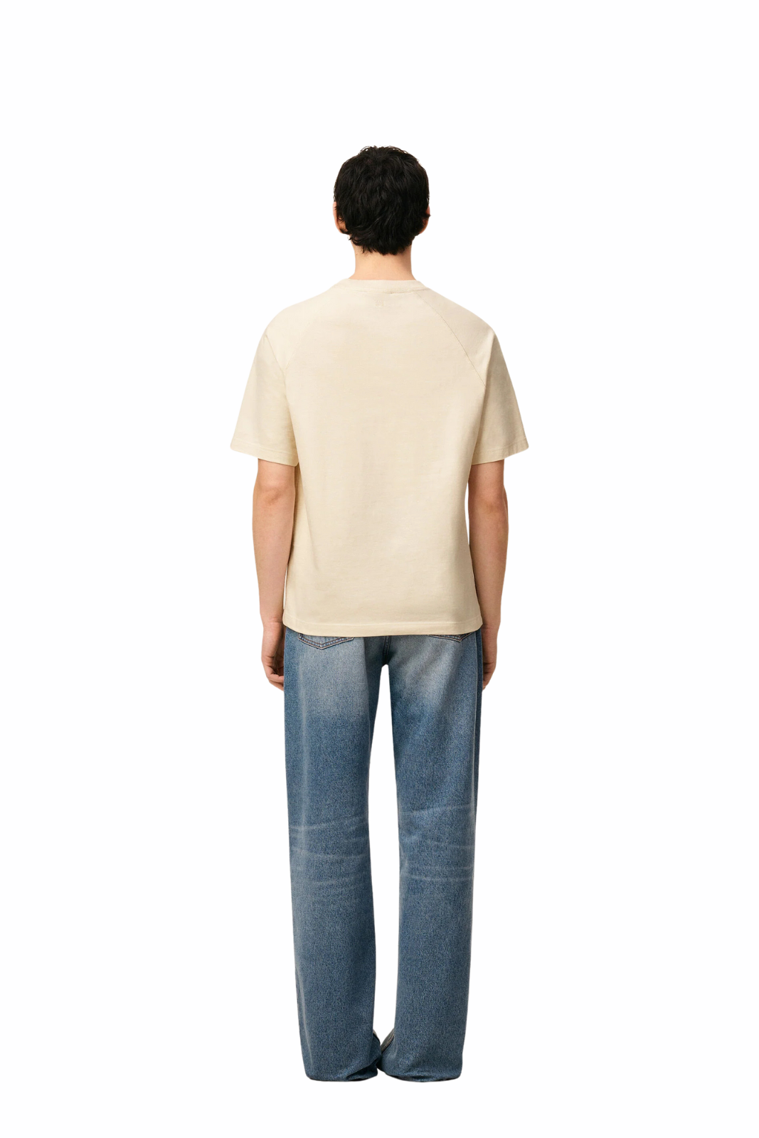 Ami Paris White Cotton Short Sleeves T-shirt