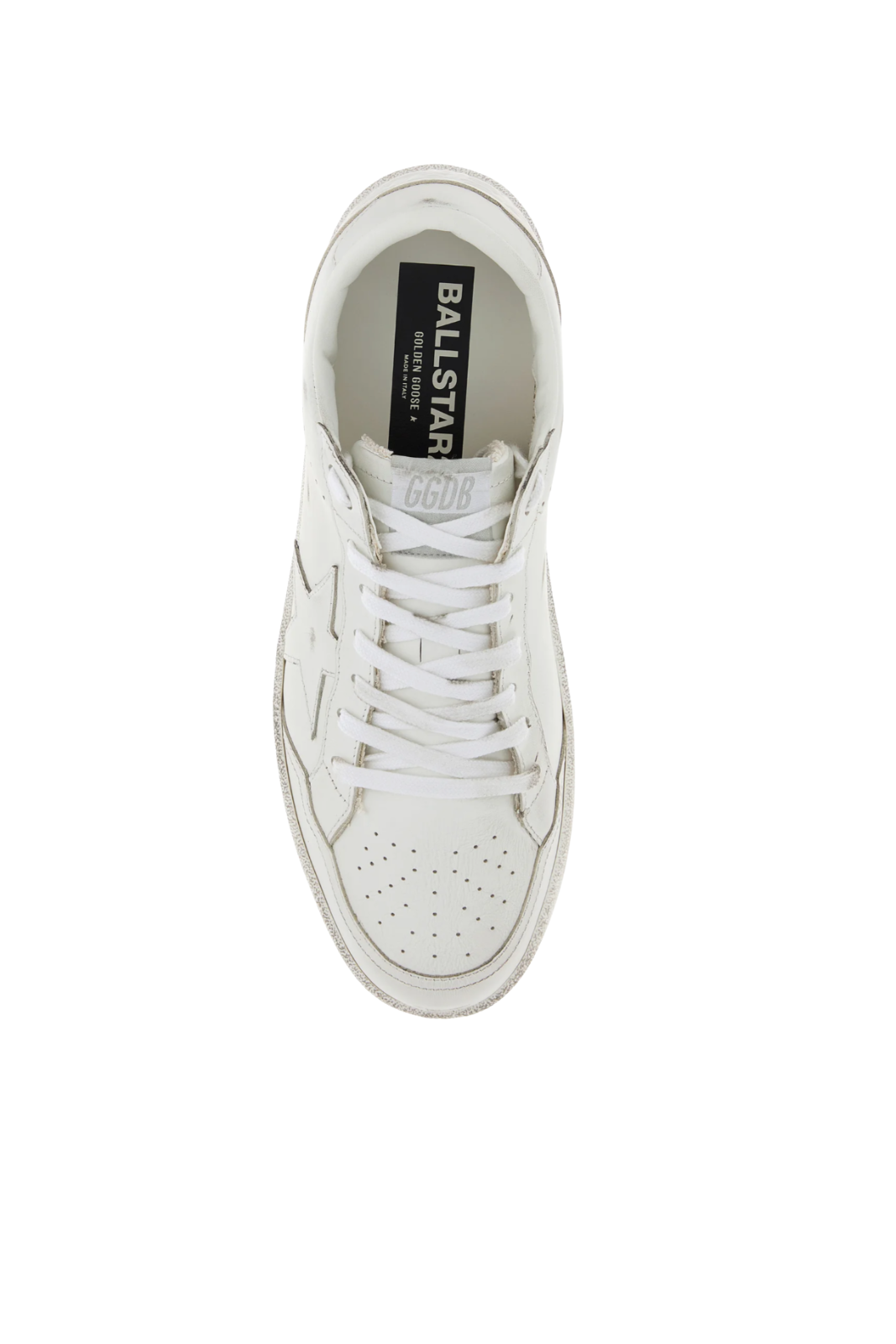 Golden Goose White leather Ball Star 2 Man sneakers