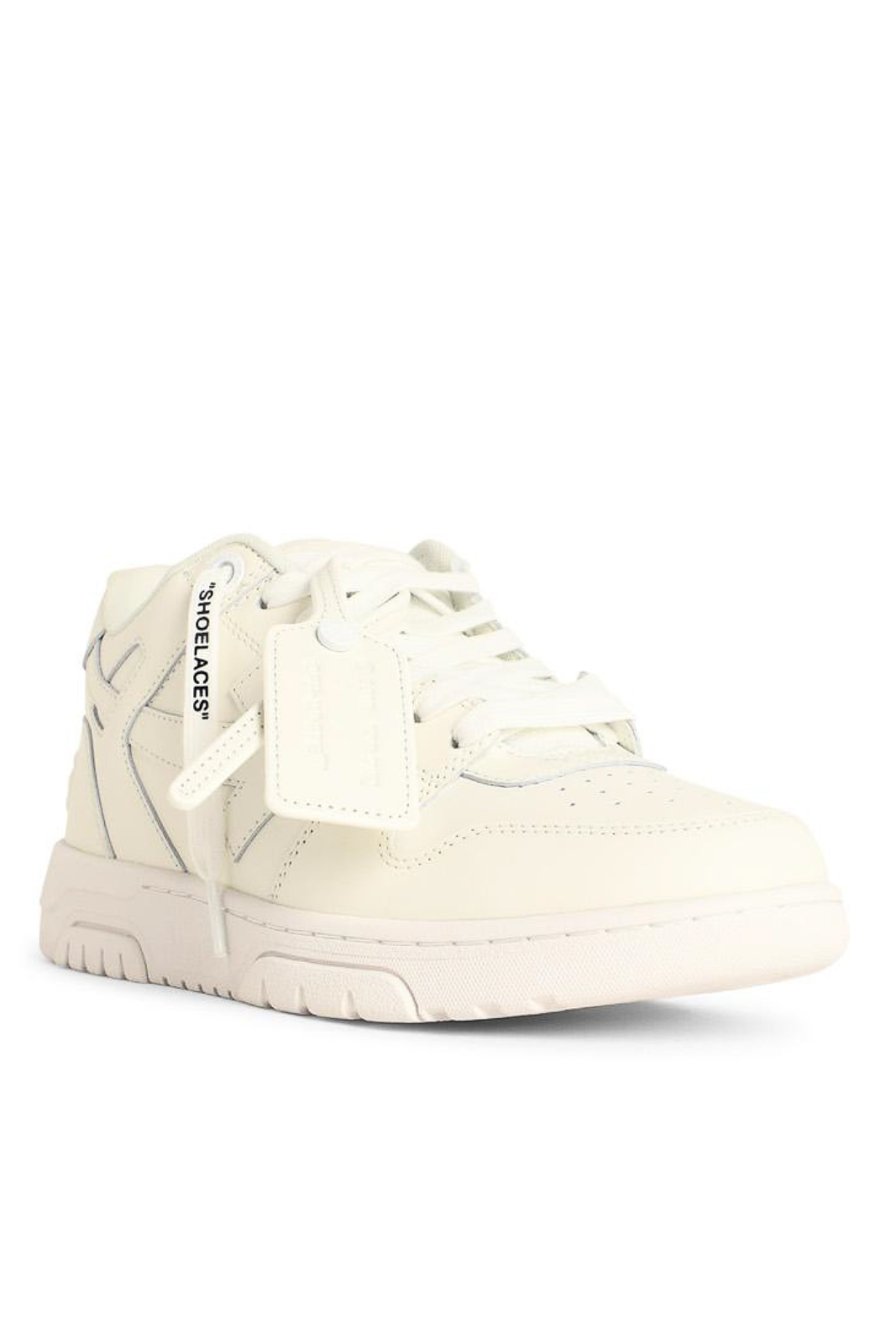Off-White Out Of Office White Leather Sneakers