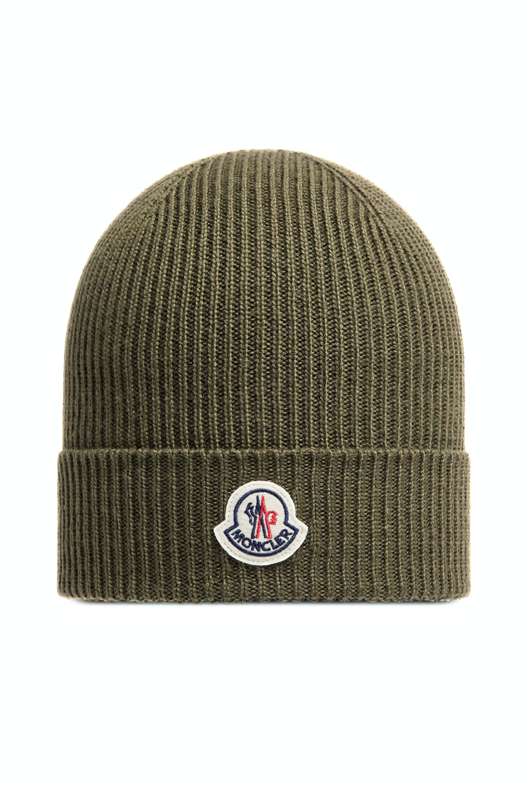 Moncler Wool Beanie Olive