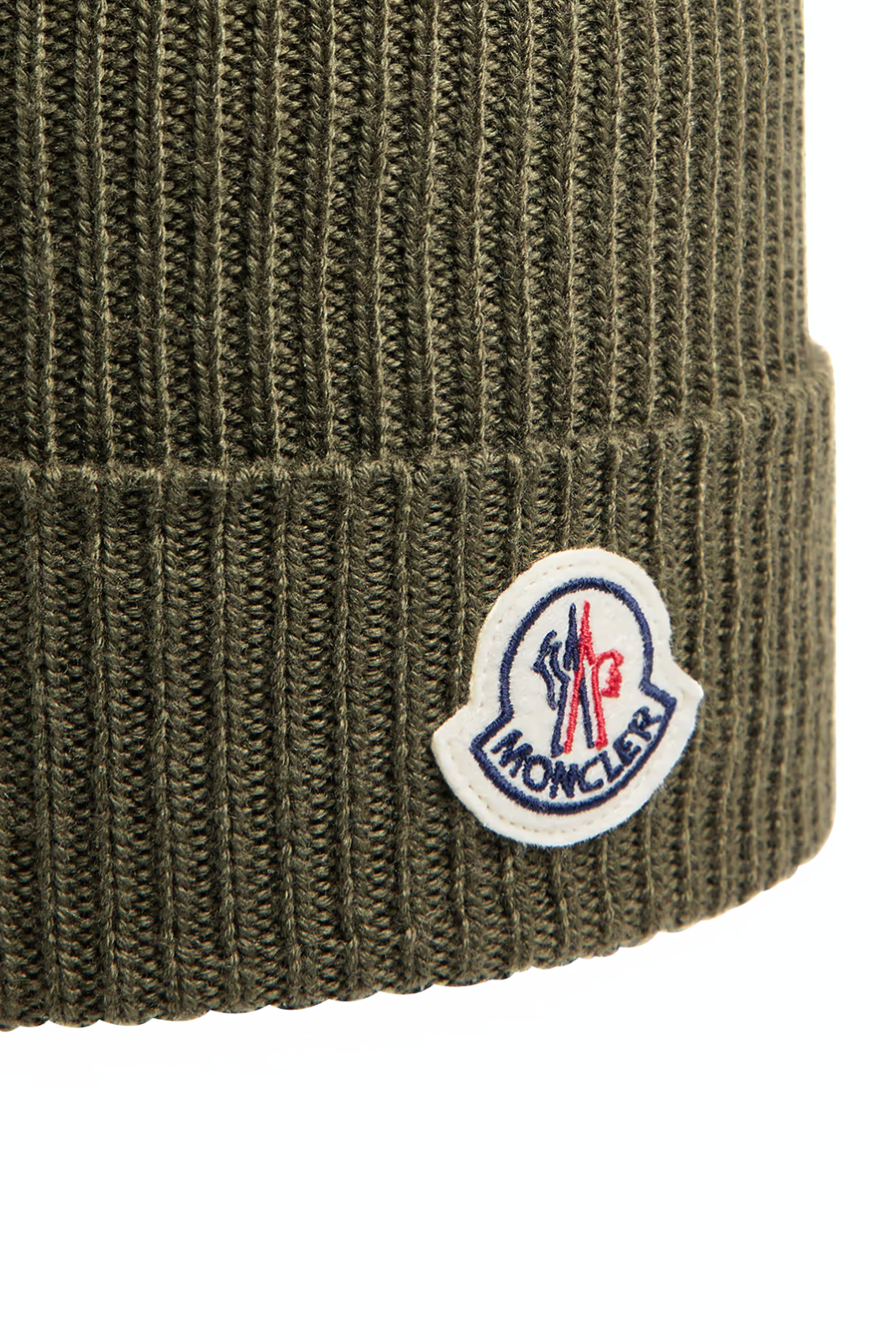 Moncler Wool Beanie Olive