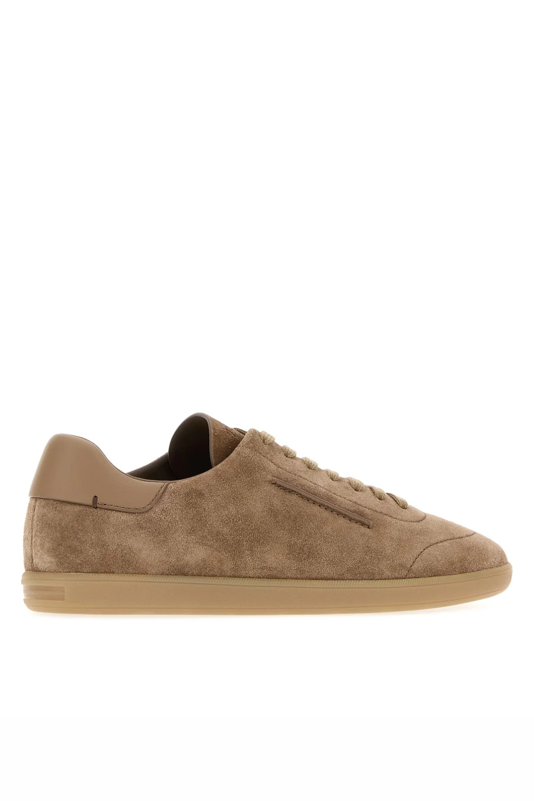 Zegna Biscuit suede sneakers Beige